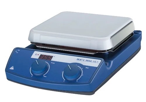 C-MAG-HS-7 IKA MAGNETIC STIRRER - with HOT PLATE - Image 1