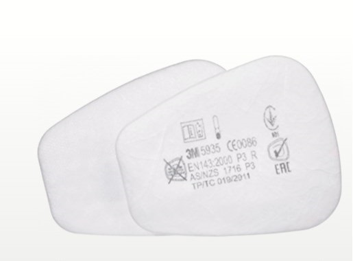SAFE437B RESPIRATOR - P3 PRE FILTER - Image 1