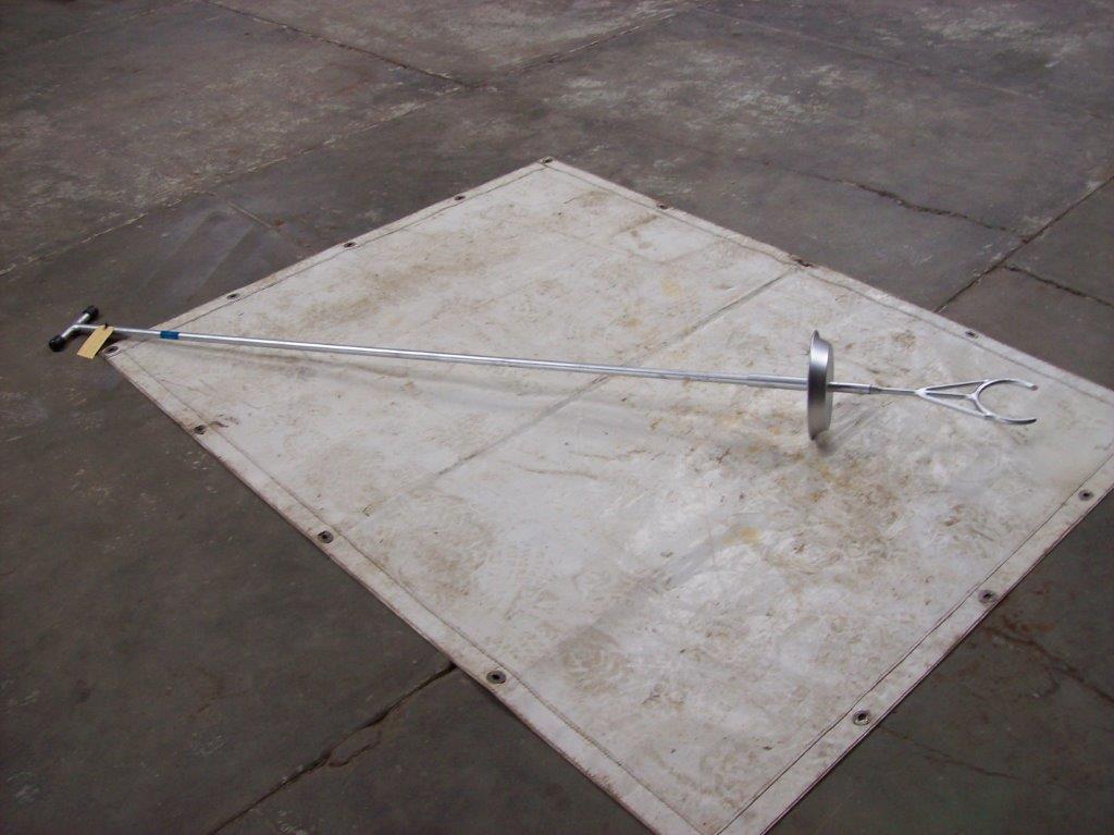 KAM009 MULTI LOADING CRUCIBLE FORK with hand guard - Image 1