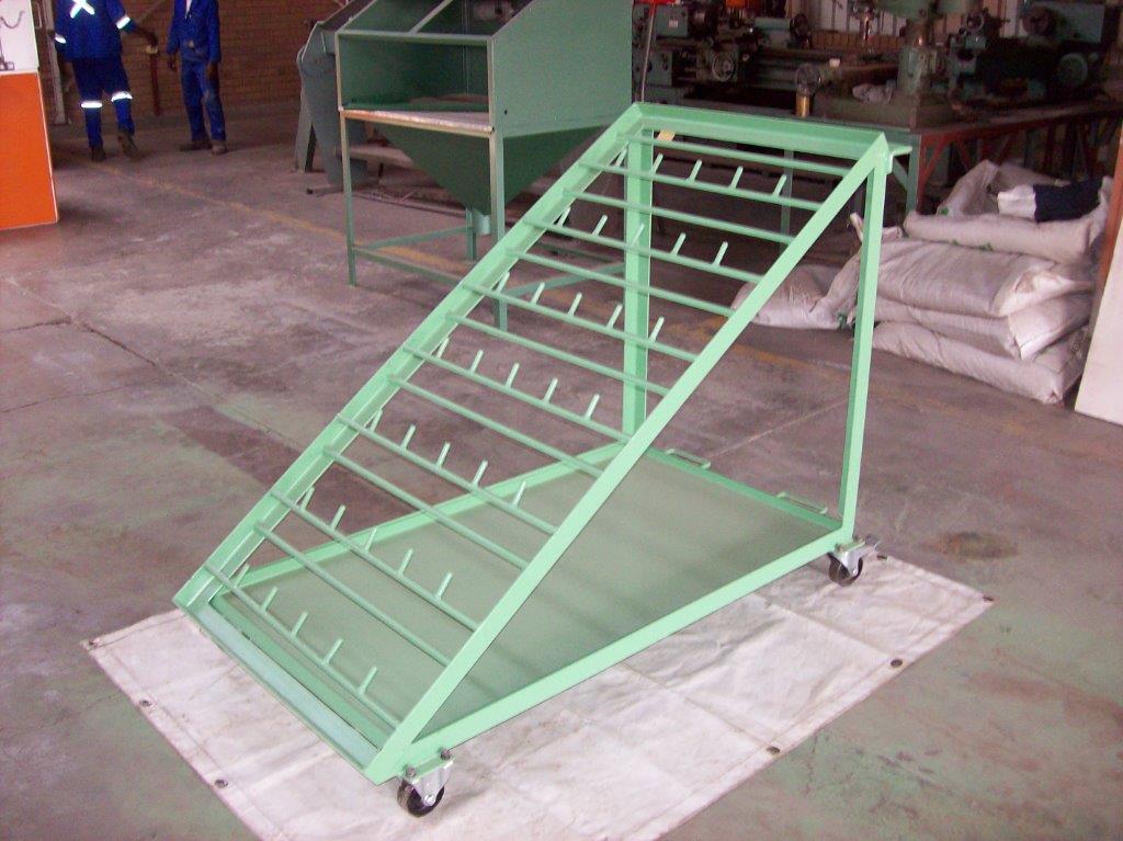 TD773A CRUCIBLE DRIP TROLLEY 20 x No 5 - Image 1