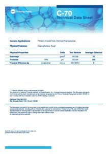 H W/S FILTER PAPER 203mm dia - Image 2