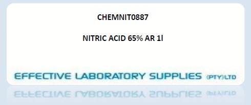 CHEMNIT0887 NITRIC ACID 65% AR 1l - Image 1