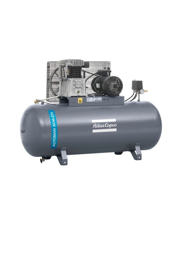 AC75E500_A ATLAS 10 BAR BELT DRIVE PISTON COMPRESSOR - Image 1