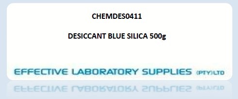 CHEMDES0411 DESICCANT BLUE SILICA 500g - Image 1