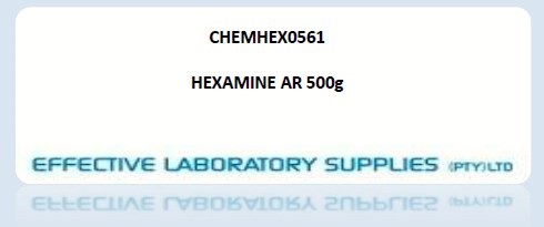 CHEMHEX0561 HEXAMINE AR 500g - Image 1