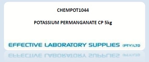 CHEMPOT1044 POTASSIUM PERMANGANATE CP 5kg - Image 1