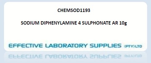 CHEMSOD1193 SODIUM DIPHENYLAMINE 4 SULPHONATE AR 5g - Image 1