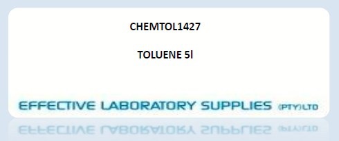 CHEMTOL1427 TOLUENE 5l - Image 1
