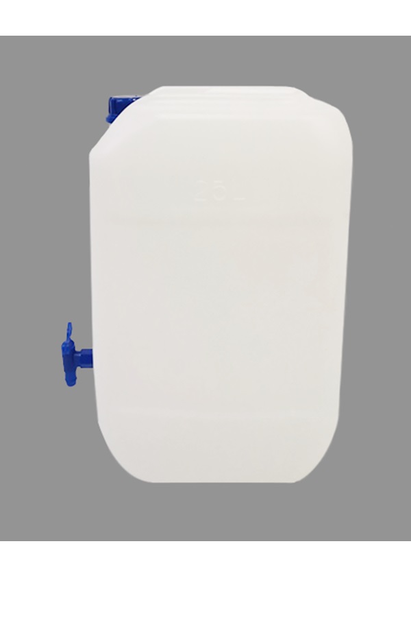 DT25_A DRUM - PLASTIC BLACK RECTANGULAR 25l - Image 1