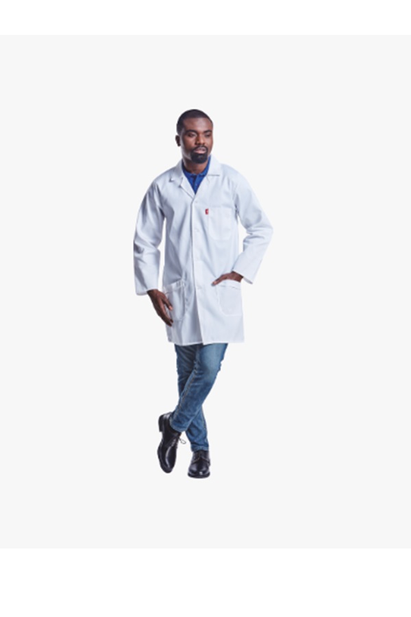 DUSCRA40_A DUST COAT ACID RESISTANT - White - Size 36 - Image 1