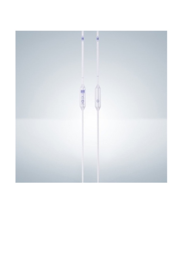 13-411-40_B PIPETTE - VOLUMETRIC GLASS - CLASS AS - 100ml - BLUE GRADS - Image 1