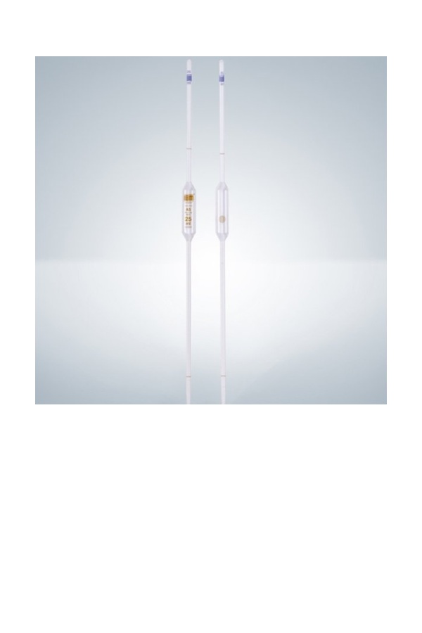 13-402-29_B PIPETTE - VOLUMETRIC - CLASS AS - 50ml - AMBER GRADS - 2 MARKS - Image 1